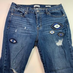 sofia vergara eye patch jeans